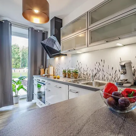 Prora - Apartment Mit Meerblick Und Waschmaschine - Ahoi Apartman *